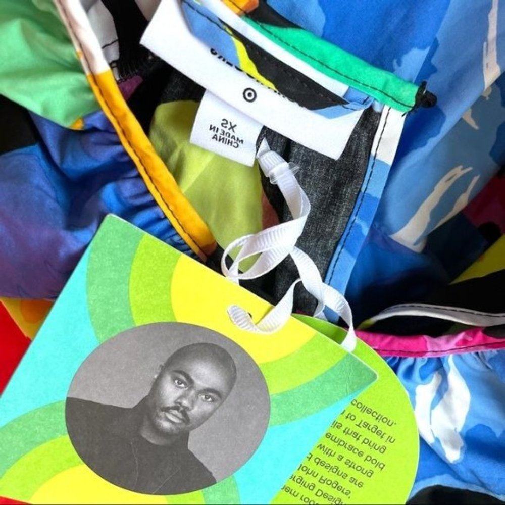 Christopher John Rogers Woman's Floral High Low Dress XS Puff Sleeve Bright New - Picture 10 of 12